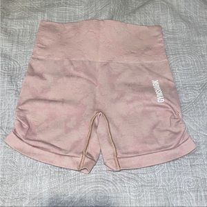 Gymshark pink shorts